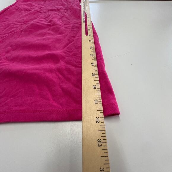 Zara Dress Womens Small Pink Bodycon Fitted Tank Mini Casual Summer Barbiecore - Picture 6 of 8